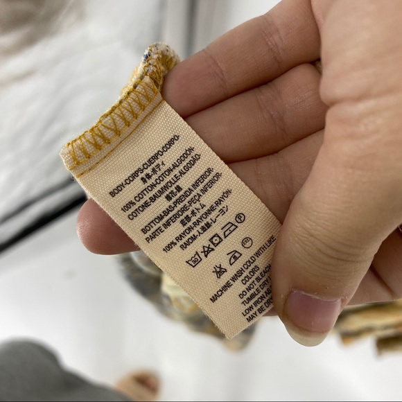 Free people denim paisley maxi dress - Picture 7 of 7